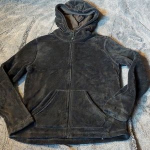 Women's Dark Gray Danskin Now Zip Close Jacket Size Large